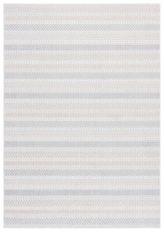 Safavieh Veranda 5'-3" x 7'-6" Rug in Ivory / Beige Grey