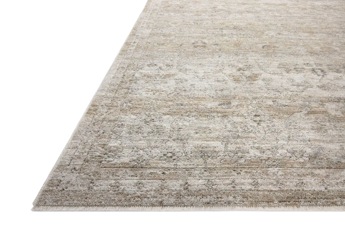 Loloi Tabitha Tai-03 Ivory/Khaki Rug - rug corner