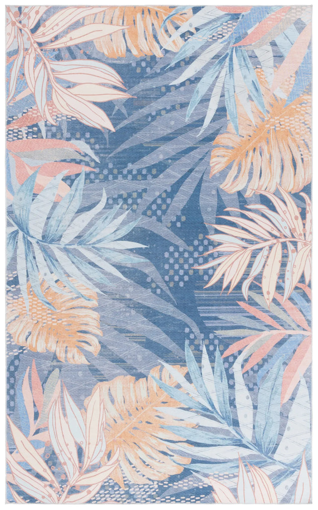Safavieh Malibu 4'-0" x 6'-0" Rug in Blue / Light Blue