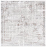 Safavieh Platinum 6'-7" x 6'-7" Rug in Grey / Dark Grey