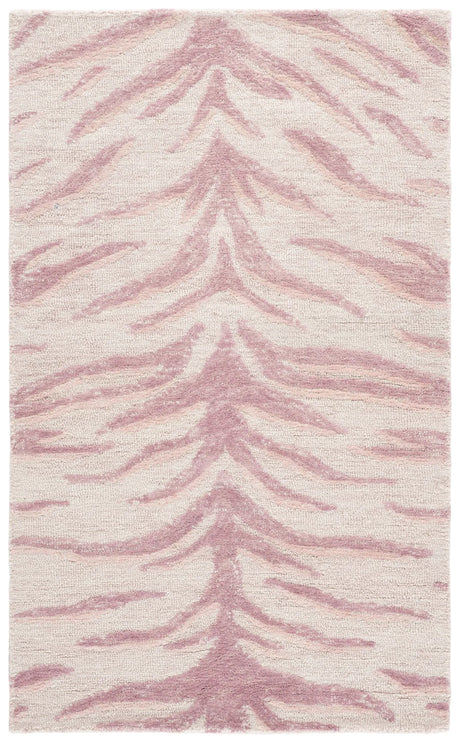 Safavieh Ebony 3'-0" x 5'-0" Rug in Pink / Ivory