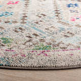 Safavieh Madison 5'-0" x 5'-0" Rug in Grey / Yellow