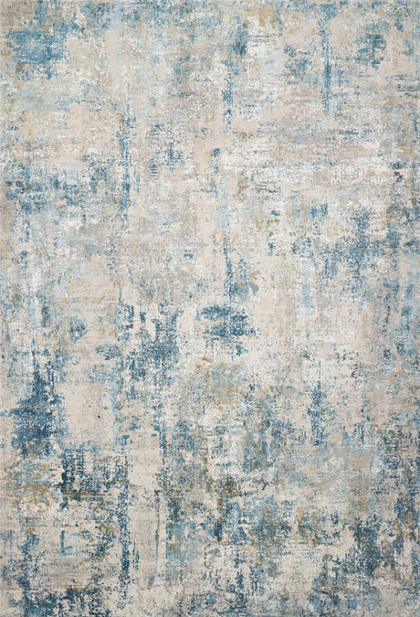 Loloi Sienne Sie-06 Grey / Blue Rugs - main flat