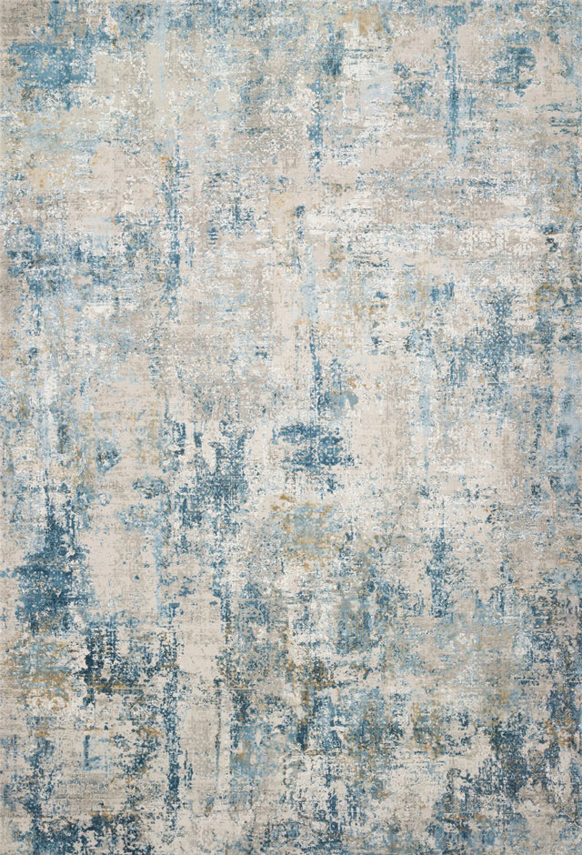 Loloi Sienne Sie-06 Grey / Blue Rugs - main flat