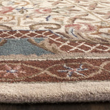 Safavieh Classic 9'-6" x 13'-6" Rug in Ivory / Light Blue