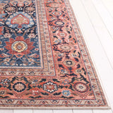 Safavieh Journey 4'-4" x 6'-4" Rug in Navy / Rust Beige