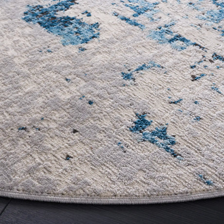 Safavieh Shivan 6'-7" x 6'-7" Rug in Grey / Blue