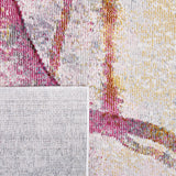 Safavieh Art Studio 4'-0" x 6'-0" Rug in Ivory / Rust
