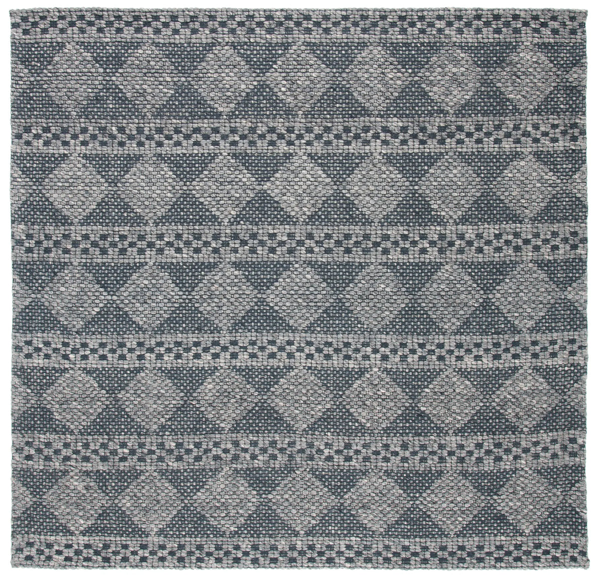 Safavieh Marbella 7'-0" x 7'-0" Rug in Dark Grey