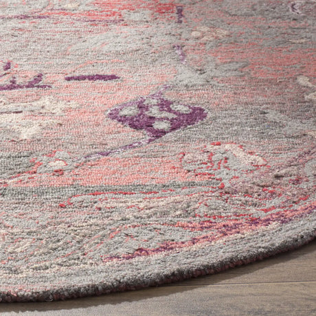 Safavieh Vintage Oushak 6'-0" x 6'-0" Rug in Red