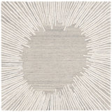Safavieh Fifth Avenue 5'-0" x 5'-0" Rug in Grey / Ivory