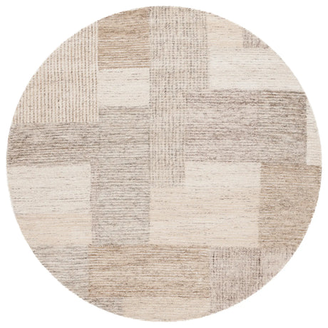 Safavieh Ebony 6'-0" x 6'-0" Rug in Ivory / Beige