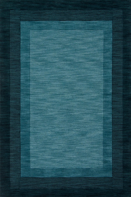 Loloi Hamilton Hm-01 Teal Rug - main flat