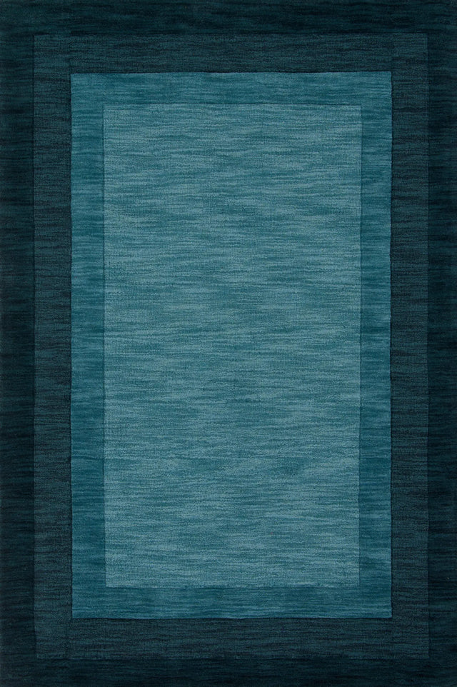 Loloi Hamilton Hm-01 Teal Rug - main flat