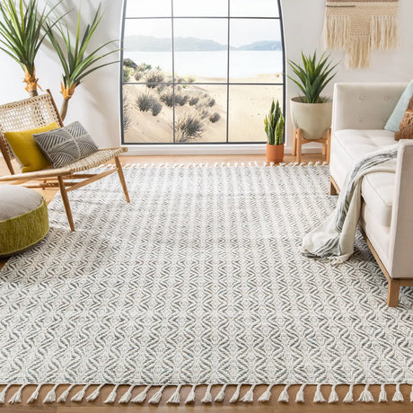 Safavieh Natura 6'-0" x 9'-0" Rug in Charcoal