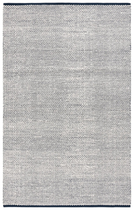 Safavieh Vermont 4'-0" x 6'-0" Rug in Navy / Ivory