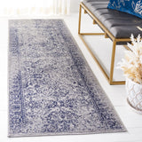 Safavieh Adirondack 2'-6" x 10'-0" Rug in Grey / Navy