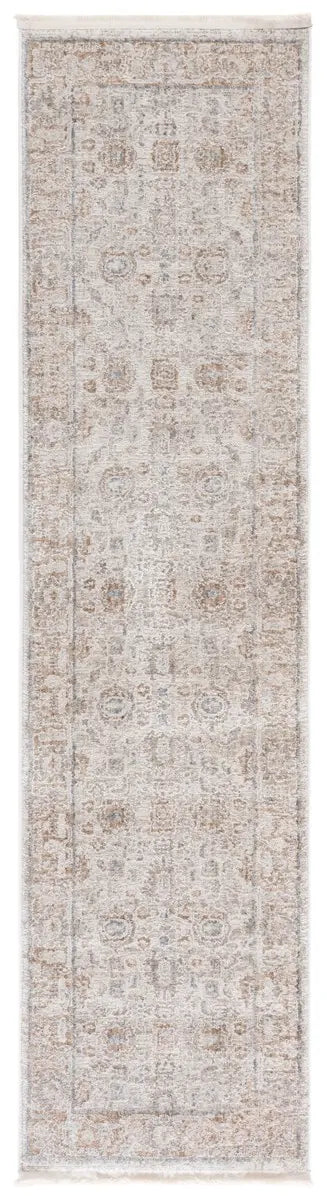 Safavieh Kendal 2'-0" x 8'-0" Rug in Beige / Grey Brown