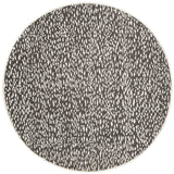 Safavieh Marbella 6'-0" x 6'-0" Rug in Dark Grey / Ivory