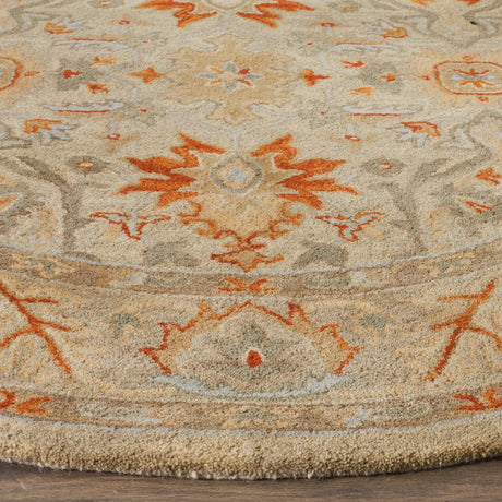 Safavieh Antiquity 6'-0" x 6'-0" Rug in Beige / Multi