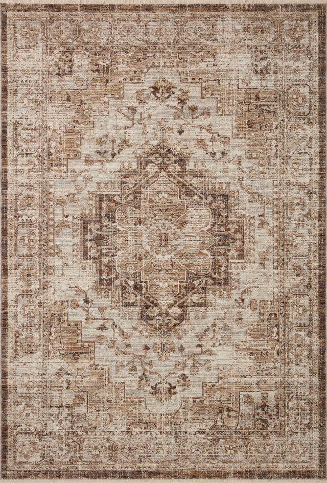 Loloi Sorrento Sor-03 Mocha/Multi Rug - main flat
