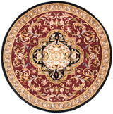 Safavieh Classic 6'-0" x 6'-0" Rug in Red / Black