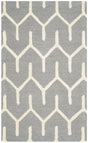 Safavieh Cambridge 3'-0" x 5'-0" Rug in Dark Grey / Ivory