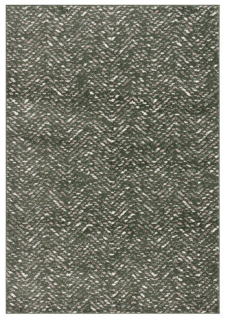 Safavieh Adirondack 4'-0" x 6'-0" Rug in Dark Green / Ivory