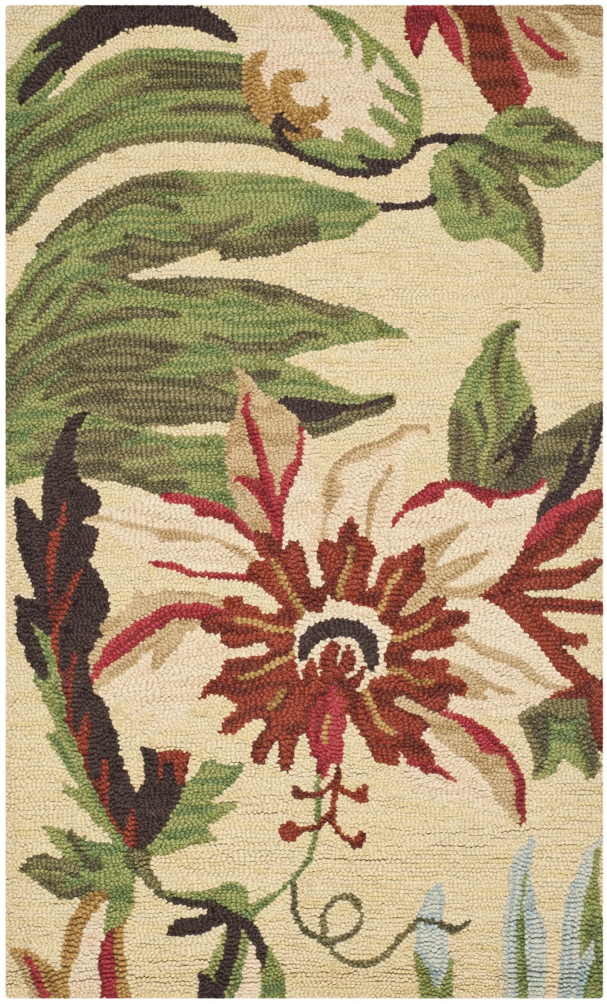 Safavieh Jardin 3'-0" x 5'-0" Rug in Ivory / Multi