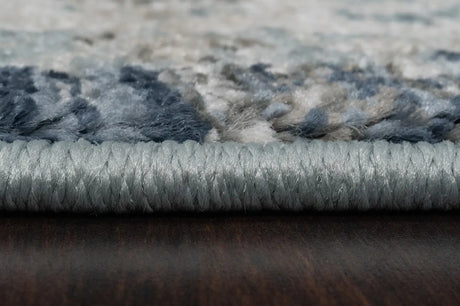 Dynamic Rugs Juno 6882 Dark Blue / Cream Rugs - Pile