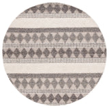 Safavieh Natura 6'-0" x 6'-0" Rug in Ivory / Black