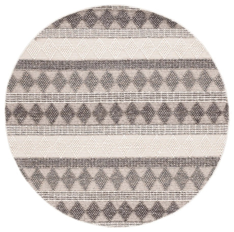 Safavieh Natura 6'-0" x 6'-0" Rug in Ivory / Black