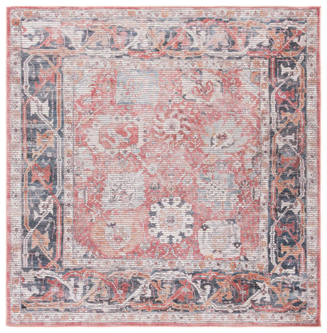 Safavieh Serapi 6'-7" x 6'-7" Rug in Rust / Grey