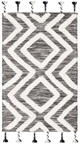 Safavieh Kenya 3'-0" x 5'-0" Rug in Black / Ivory