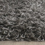 Safavieh Sgl-Laguna Shag 2'-3" x 6'-0" Rug in Dark Grey