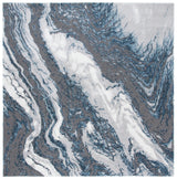 Safavieh Craft 6'-7" x 6'-7" Rug in Blue / Grey