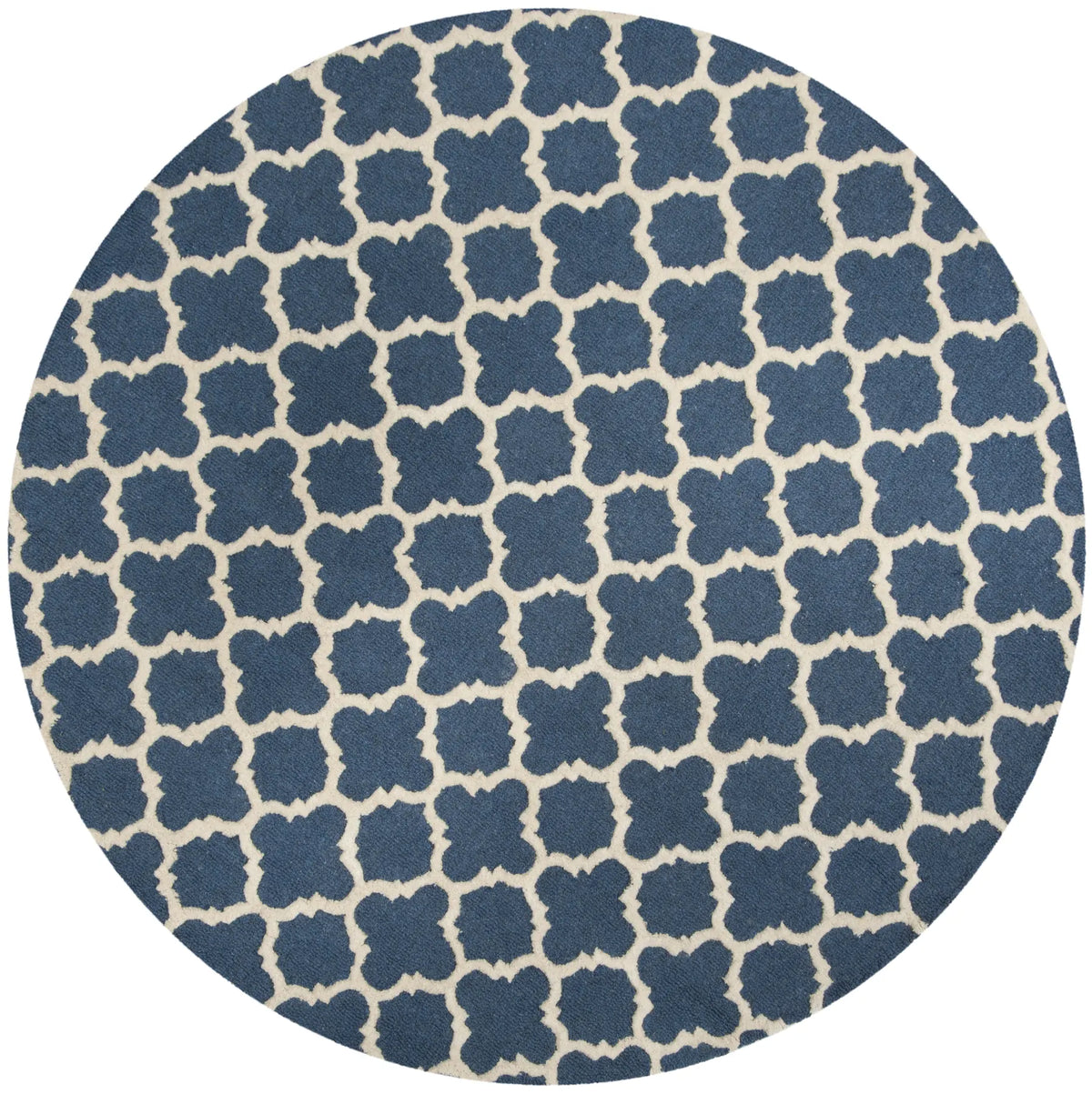 Safavieh Cambridge 6'-0" x 6'-0" Rug in Navy / Ivory