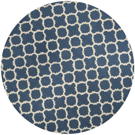 Safavieh Cambridge 6'-0" x 6'-0" Rug in Navy / Ivory