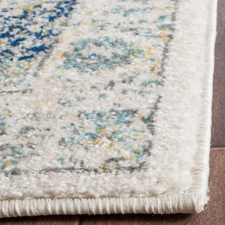 Safavieh Evoke 2'-2" x 11'-0" Rug in Ivory / Blue