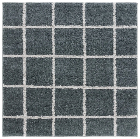 Safavieh Norway 6'-7" x 6'-7" Rug in Dark Grey / Light Grey