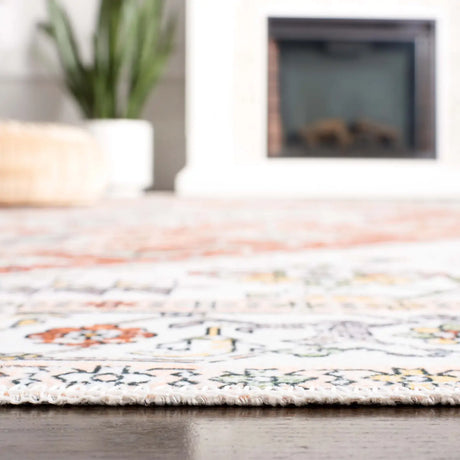 Safavieh Arizona 4'-0" x 6'-0" Rug in Ivory / Rust
