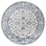 Safavieh Brentwood 6'-7" x 6'-7" Rug in Blue / Light Grey