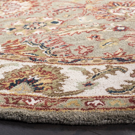Safavieh Classic 6'-0" x 6'-0" Rug in Celadon / Ivory