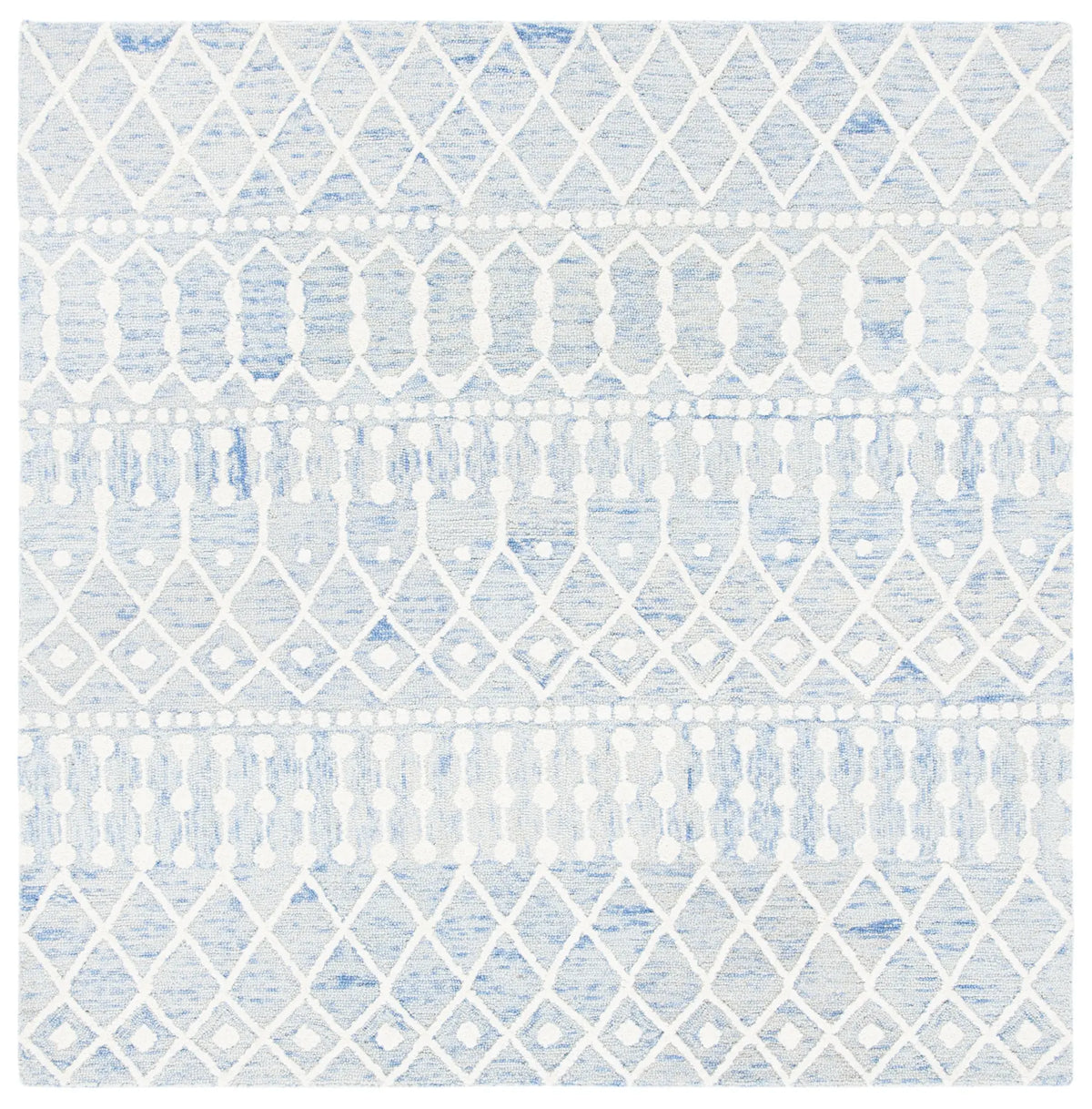 Safavieh Blossom 6'-0" x 6'-0" Rug in Blue / Ivory