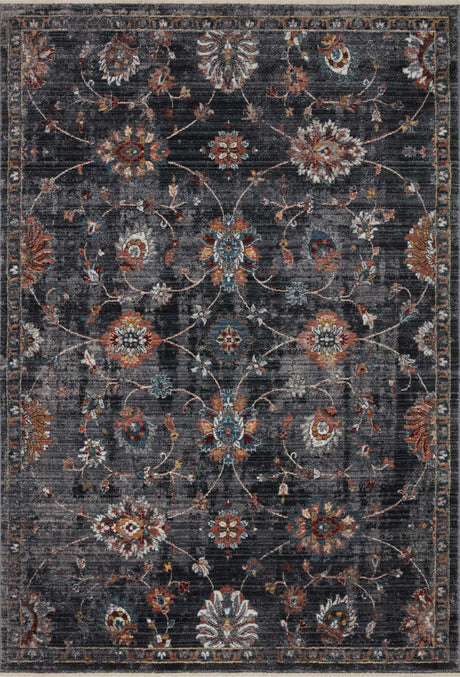Loloi Samra Sam-08 Charcoal/Multi Rugs - main flat