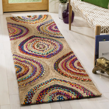 Safavieh Cape Cod 2'-3" x 8'-0" Rug in Natural / Multi