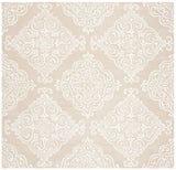 Safavieh Glamour 6'-0" x 6'-0" Rug in Beige / Ivory