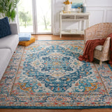 Safavieh Phoenix 100 10'-0" x 14'-0" Rug in Ivory / Blue