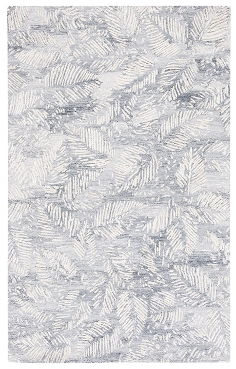 Safavieh Glamour 4'-0" x 6'-0" Rug in Grey / Ivory