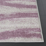 Safavieh Adirondack 4'-0" x 6'-0" Rug in Cream / Purple